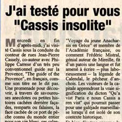 La Provence
 19 juillet 2005 