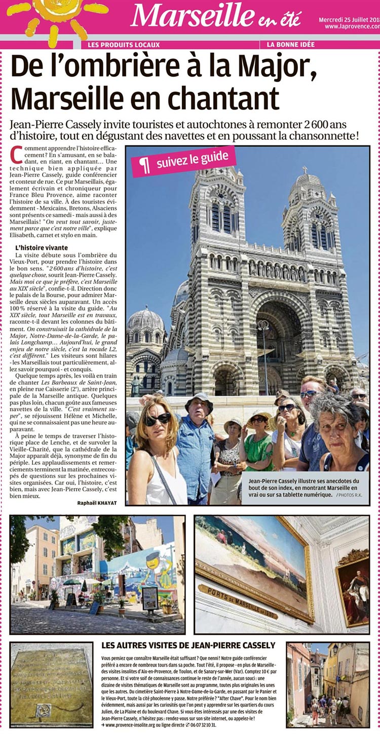 La Provence 25 juillet 2018