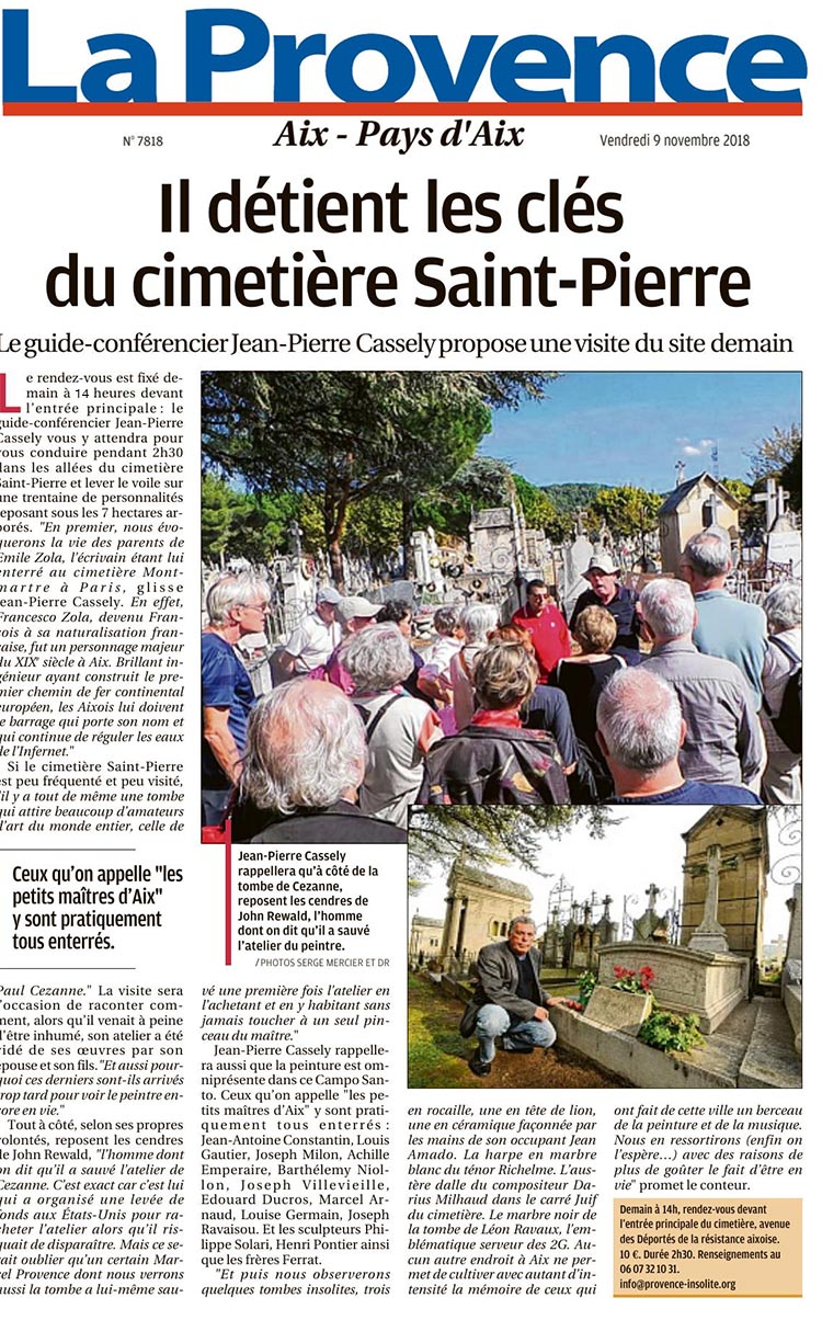 La Provence cimetiere Aix