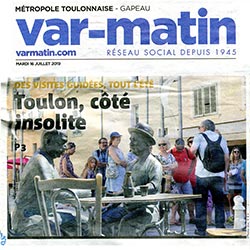 Une Var-Matin Toulon insolite