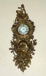 La naissance et la mort, la splendide horloge de JB Hervé (XVIIIe) du bureau du maire de Marseille