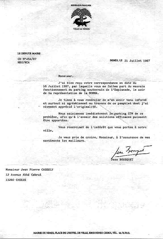 courrier reponse jean bousquet